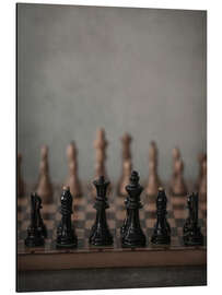 Magnettafel Lass uns Schach spielen - der Anfang