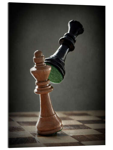 Gallery print Let's play Chess - the fight