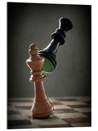 Gallery print Let&#039;s play Chess - the fight