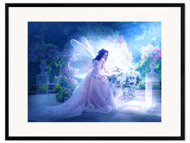 Framed art print Light fairy