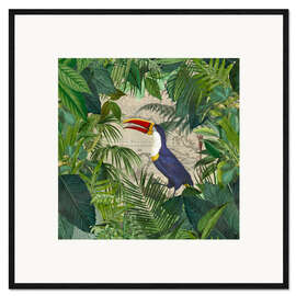 Framed art print The Toucans Kingdom