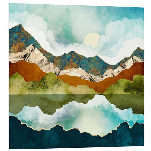 Foam board print Spring Mountains