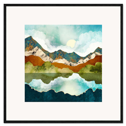 Framed art print Spring Mountains