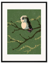 Gerahmter Kunstdruck Kleiner Frühlingsbote