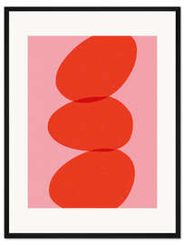 Gerahmter Kunstdruck Mutiges Gleichgewicht