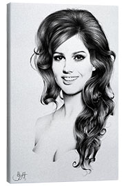 Canvas print Claudia Cardinale