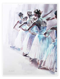 Wall print  Ballett II - Aimee Del Valle