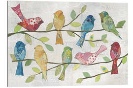 Tableau en plexi-alu Gazouillis des oiseaux