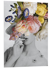 PVC print The flower hat