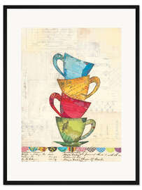 Gerahmter Kunstdruck Kaffeezeit