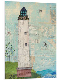 Hartschaumbild Küstenleuchtturm I