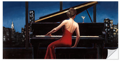Sisustustarra Lady in Red