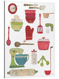 Magnettafel Lass uns einen Kuchen backen