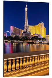 Magnettafel Las Vegas bei Nacht