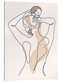 Gallery print Feminine back portrait