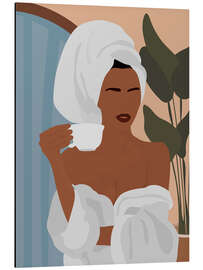 Magnettafel Kaffee am Morgen