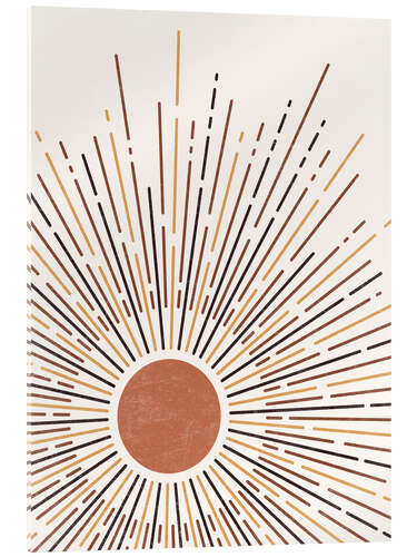 Quadro em acrílico Boho Sun I