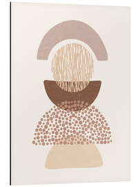 Magnettafel Minimalistische abstrakte Geometrie