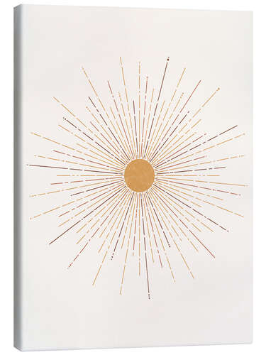 Canvas print Boho Sun II