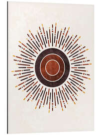 Magnettafel Boho Sonne III