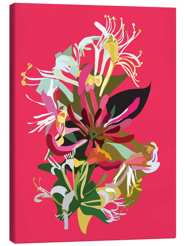 Canvas print Honeysuckle