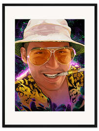 Gerahmter Kunstdruck Fear and Loathing
