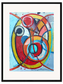 Framed art print Circles