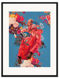 Gerahmter Kunstdruck Jeder Frühling, an den sie sich erinnerte