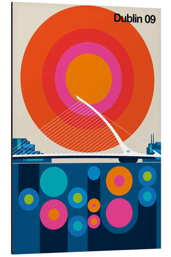 Tableau en aluminium Dublin 09