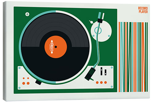 Canvas print Record Player