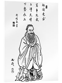 Akryylilasitaulu Confucius