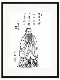 Gerahmter Kunstdruck Konfuzius