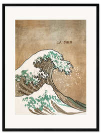 Framed art print The Wave / The Sea (French)