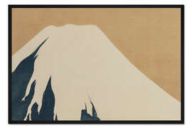 Gerahmter Kunstdruck Berg Fuji