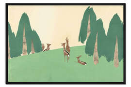 Gerahmter Kunstdruck Kasugano