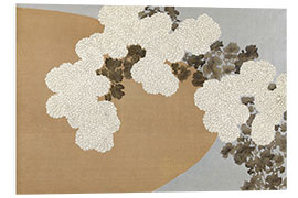 Foam board print Chrysanthemums - Kamisaka Sekka