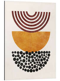 Magnettafel Abstrakte geometrische Formen I