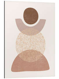 Magnettafel Minimalistische abstrakte Geometrie II