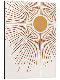 Magnettafel Boho Sonne IV