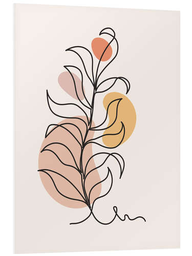 PVC print Botanical Line Art