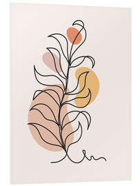 PVC print Botanical Line Art