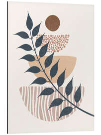 Magnettafel Boho Blätter