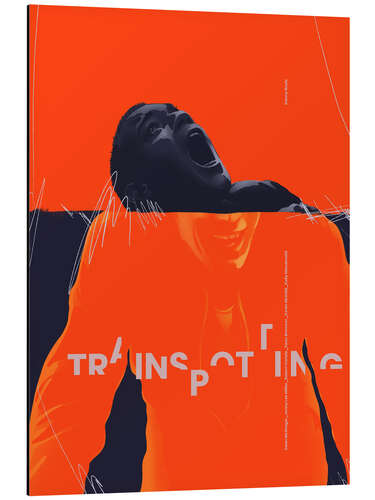 Aluminium print Trainspotting