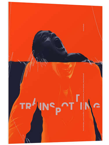 Quadro em PVC Trainspotting