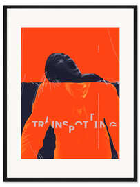 Gerahmter Kunstdruck Trainspotting