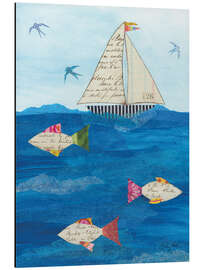 Magnettafel Zusammen segeln II