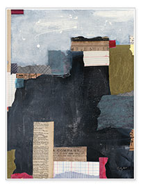 Wandbild  Block Abstract II - Courtney Prahl