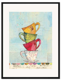 Gerahmter Kunstdruck Teezeit