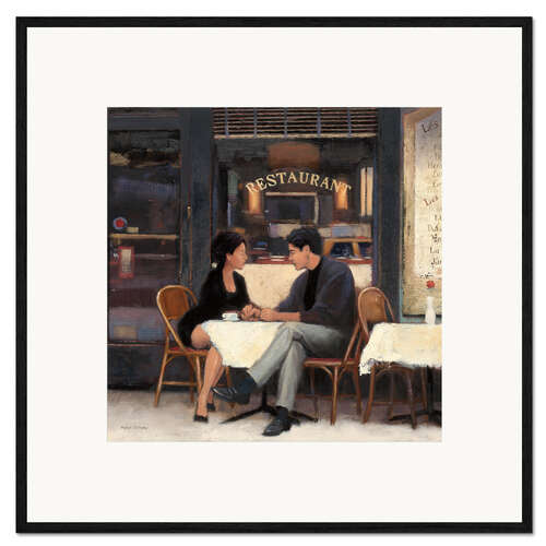 Framed art print A rendezvous