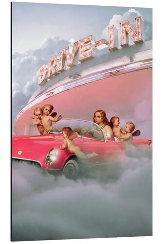 Aluminium print Heavens Drive-In